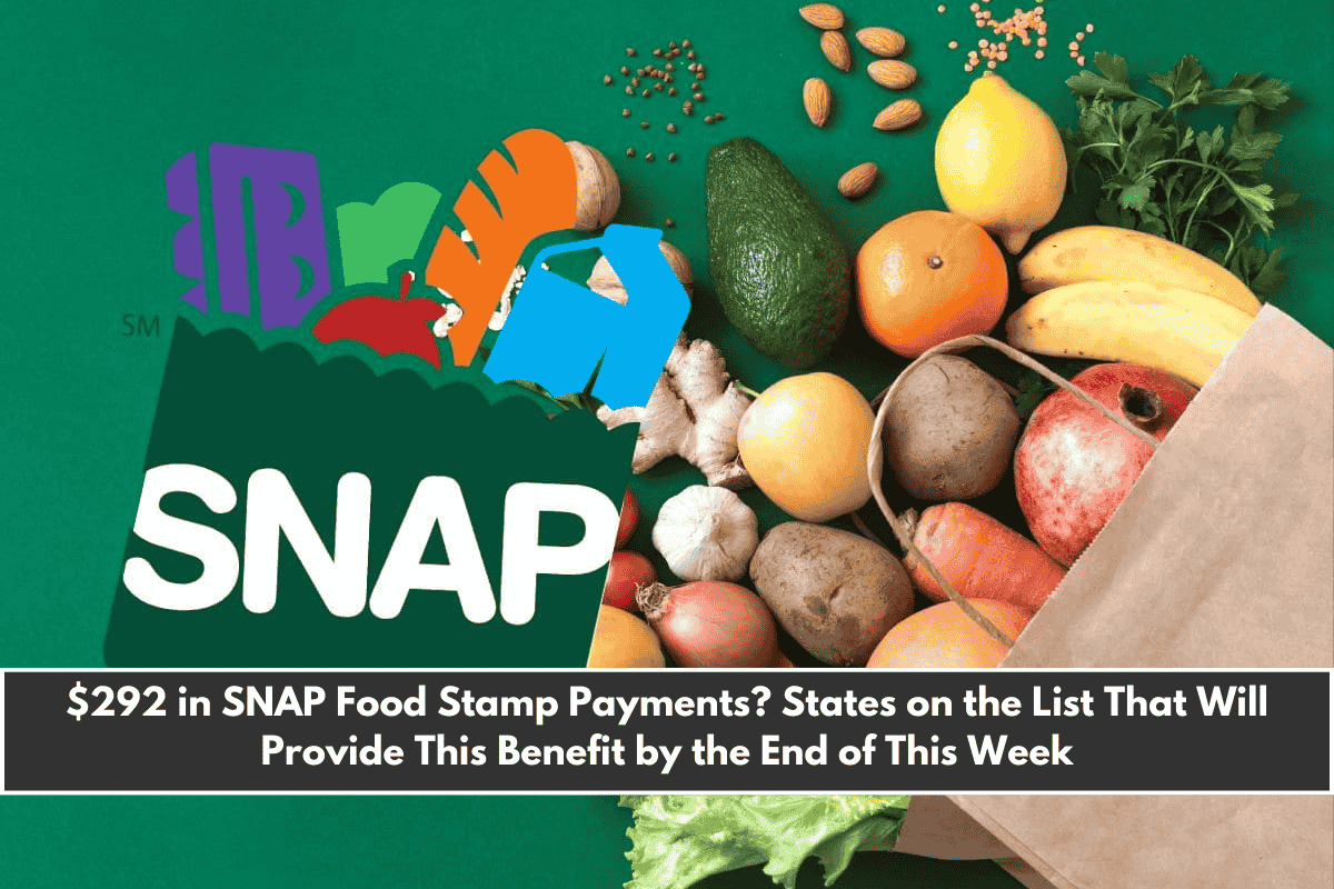 $292 in SNAP Food Stamp Payments States on the List That Will Provide This Benefit by the End of This Week