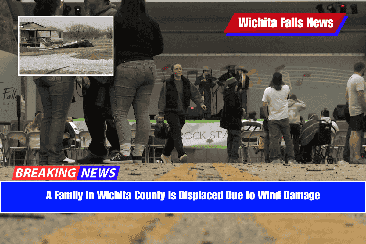 A Family in Wichita County is Displaced Due to Wind Damage