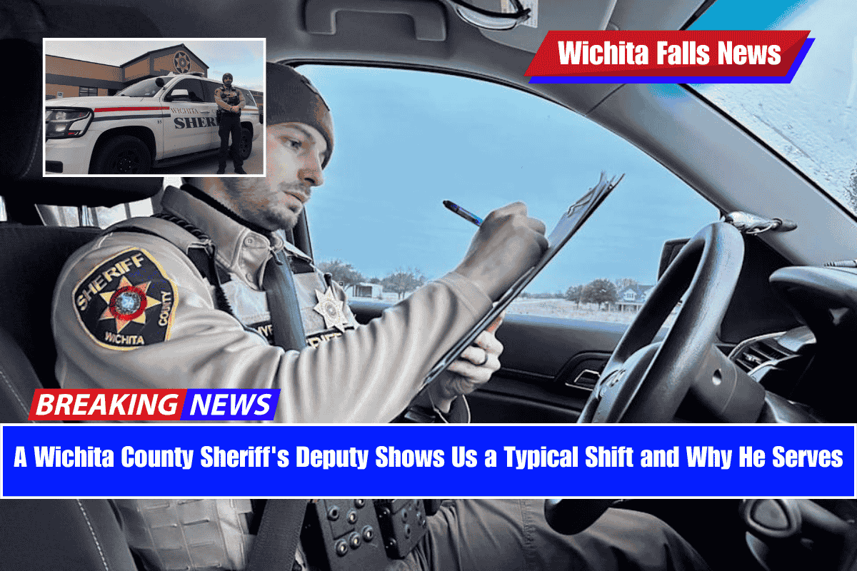 A Wichita County Sheriff's Deputy Shows Us a Typical Shift and Why He Serves