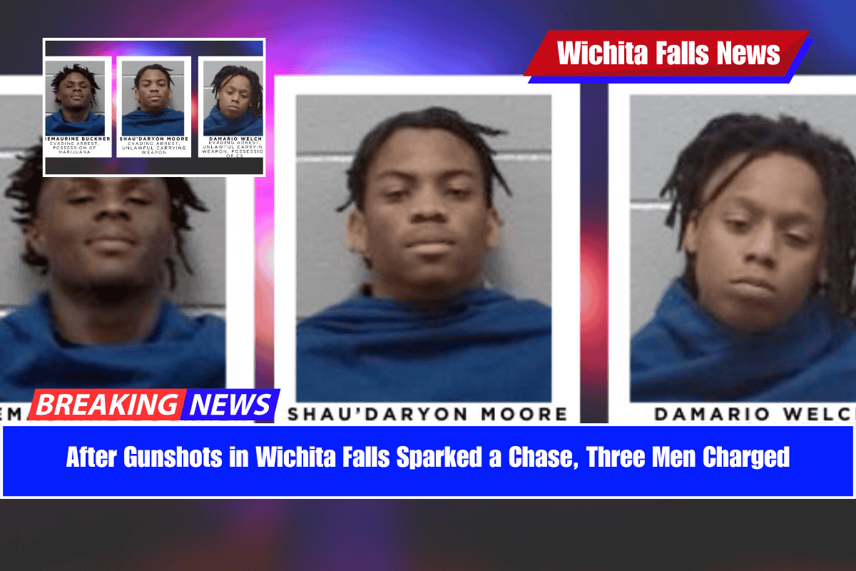 After Gunshots in Wichita Falls Sparked a Chase, Three Men Charged