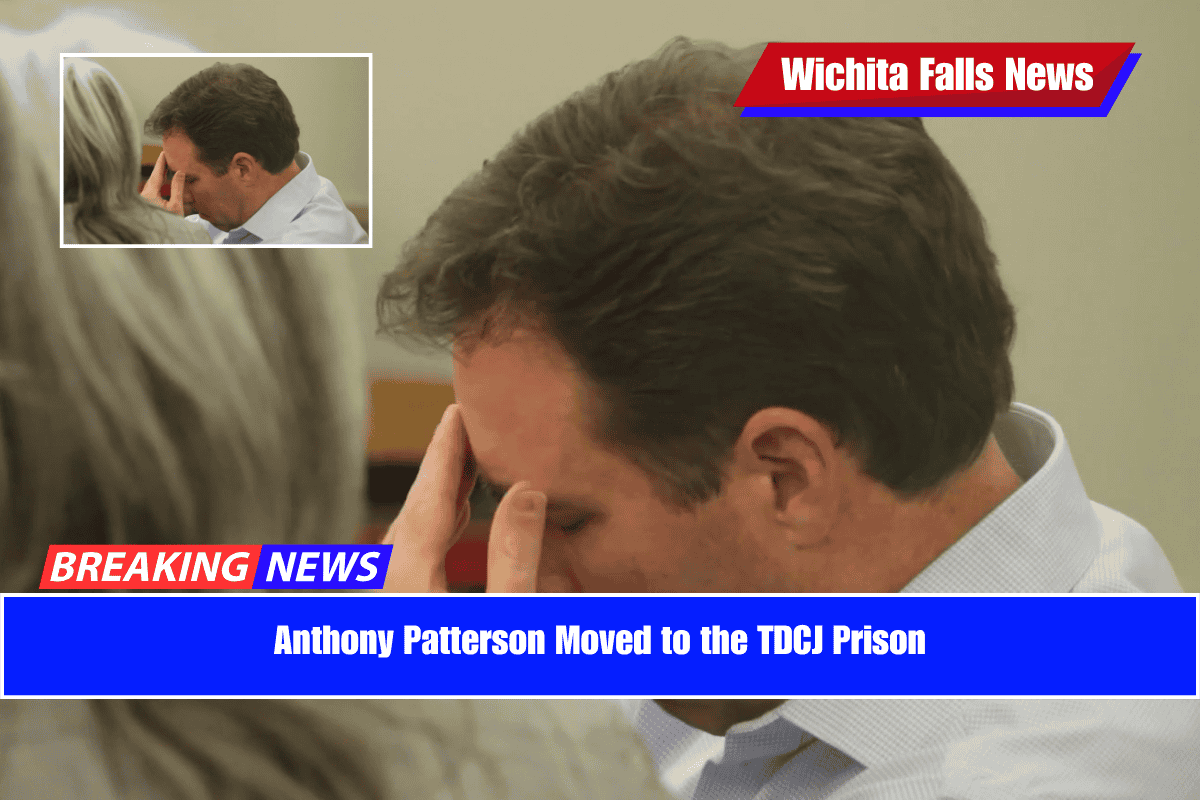 Anthony Patterson Moved to the TDCJ Prison