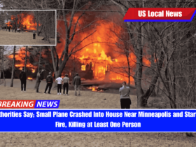 Authorities Say; Small Plane Crashed Into House Near Minneapolis and Started Fire, Killing at Least One Person