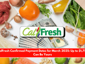 CalFresh Confirmed Payment Dates for March 2025 Up to $1,756 Can Be Yours