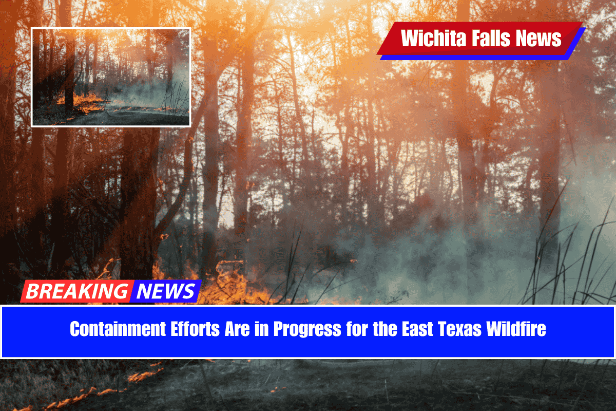 Containment Efforts Are in Progress for the East Texas Wildfire