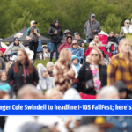 Country singer Cole Swindell to headline I-105 FallFest; here's the lineup