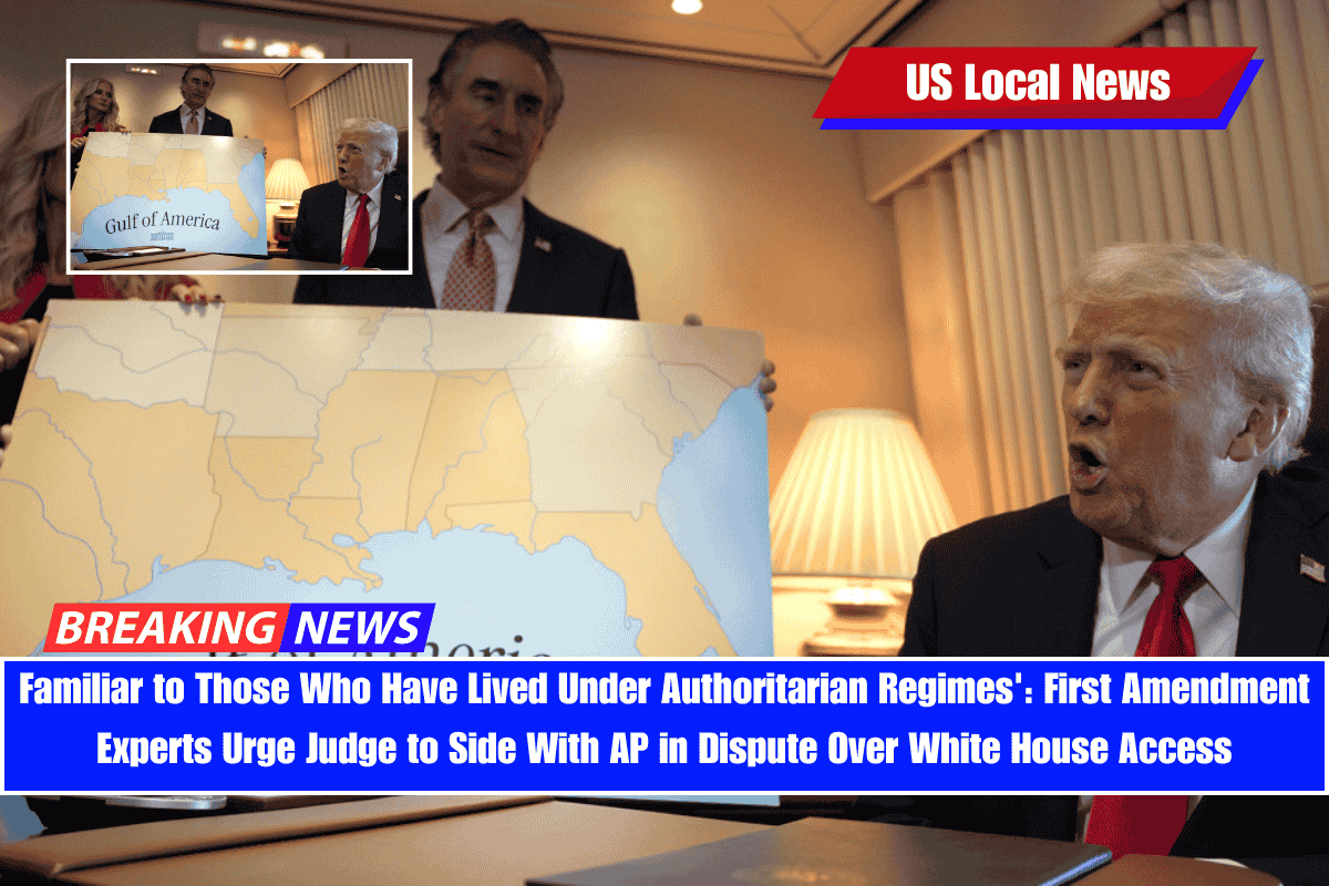 Familiar to Those Who Have Lived Under Authoritarian Regimes' First Amendment Experts Urge Judge to Side With AP in Dispute Over White House Access