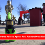 For Endurance House's Xpress Run, Runners Dress Up as Aliens