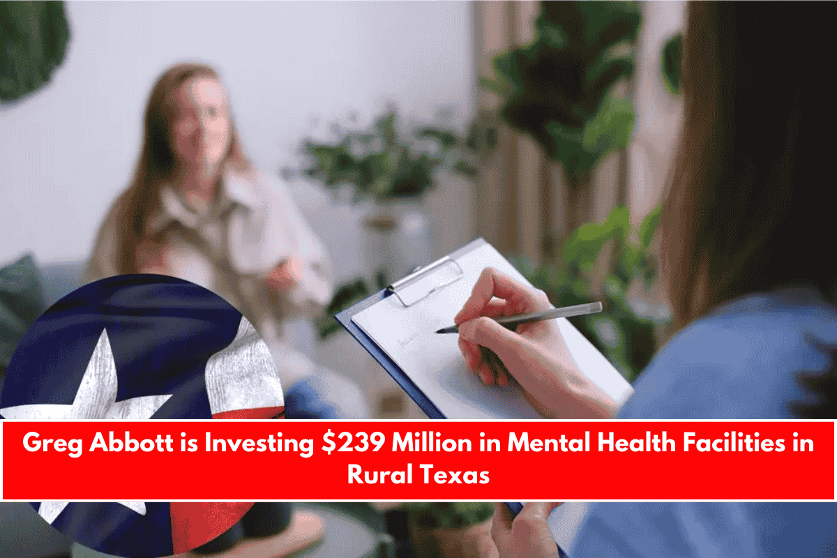 Greg Abbott is Investing $239 Million in Mental Health Facilities in Rural Texas