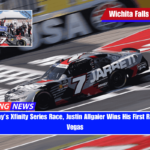 In Saturday's Xfinity Series Race, Justin Allgaier Wins His First Race in Las Vegas