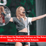 Ingrid Andress Slays the National Anthem as She Returns to the Stage Following Drunk Debacle