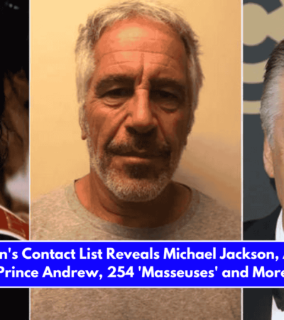 Jeffrey Epstein's Contact List Reveals Michael Jackson, Alec Baldwin, Prince Andrew, 254 'Masseuses' and More