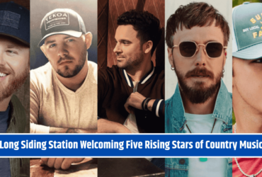 Long Siding Station Welcoming Five Rising Stars of Country Music