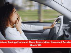 Louisiana Springs Forward Sleep Deprivation, Increased Accidents March 9th