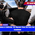 Mass Deportations in California 135 Migrants Flown Out Every Day Under Trump Crackdown