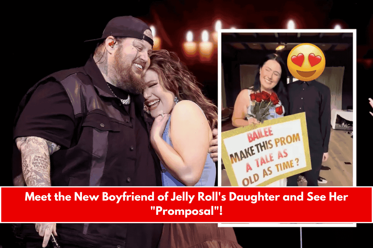 Meet the New Boyfriend of Jelly Roll's Daughter and See Her Promposal!