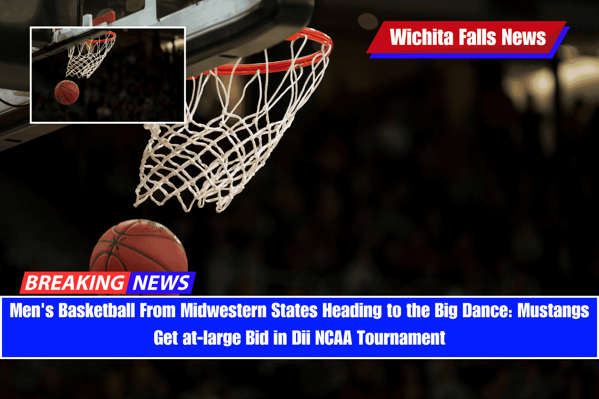 Men's Basketball From Midwestern States Heading to the Big Dance Mustangs Get at-large Bid in Dii NCAA Tournament