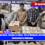 Mexico Drug Busts Cocaine in Juárez; Ton of Marijuana and Stolen Trucks Confiscated in Chihuahua