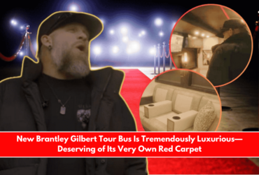 New Brantley Gilbert Tour Bus Is Tremendously Luxurious—Deserving of Its Very Own Red Carpet