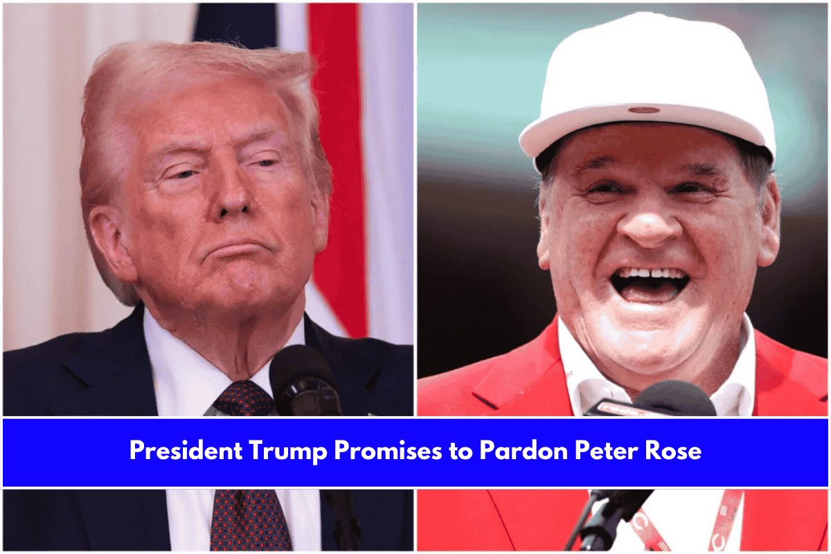 President Trump Promises to Pardon Peter Rose