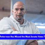 Report Fetterman Has Missed the Most Senate Votes This Year