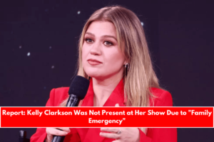 Report Kelly Clarkson Was Not Present at Her Show Due to Family Emergency