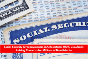 Social Security Overpayments SSA Reinstates 100% Clawback, Raising Concerns for Millions of Beneficiaries