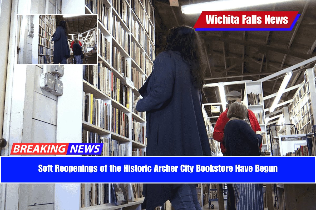 Soft Reopenings of the Historic Archer City Bookstore Have Begun