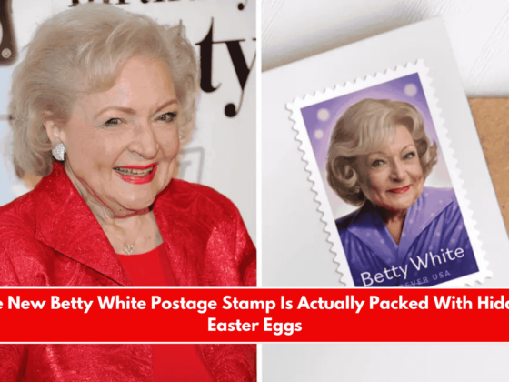 The New Betty White Postage Stamp Is Actually Packed With Hidden Easter Eggs