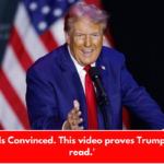 Internet Is Convinced. This video proves Trump 'can not read.'