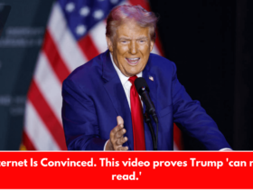 Internet Is Convinced. This video proves Trump 'can not read.'
