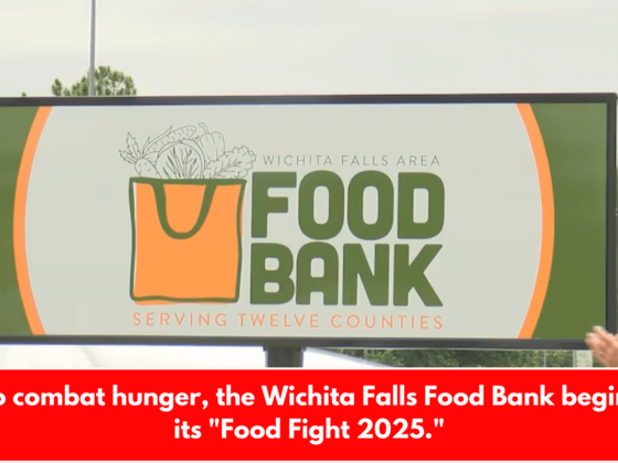 To combat hunger, the Wichita Falls Food Bank begins its "Food Fight 2025."