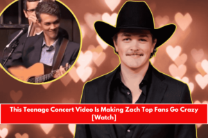 This Teenage Concert Video Is Making Zach Top Fans Go Crazy [Watch]