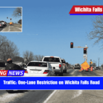 Traffic One-Lane Restriction on Wichita Falls Road