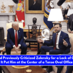 Vance Had Previously Criticized Zelensky for a Lack of Gratitude. This Time, It Put Him at the Center of a Tense Oval Office Exchange