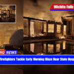 WF Firefighters Tackle Early Morning Blaze Near State Hospital