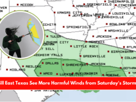 Will East Texas See More Harmful Winds from Saturday's Storms