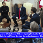 Zelenskyy Leaves White House Without Signing Deal After Trump Yelled at Him, and Both He and Vance Berated Ukrainian Leader as 'Disrespectful'