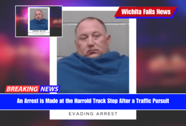 An Arrest is Made at the Harrold Truck Stop After a Traffic Pursuit