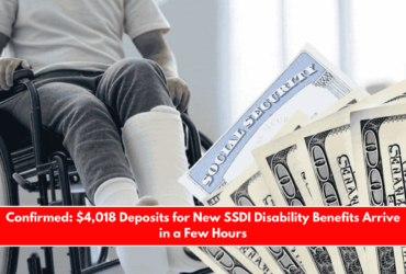 Confirmed $4,018 Deposits for New SSDI Disability Benefits Arrive in a Few Hours