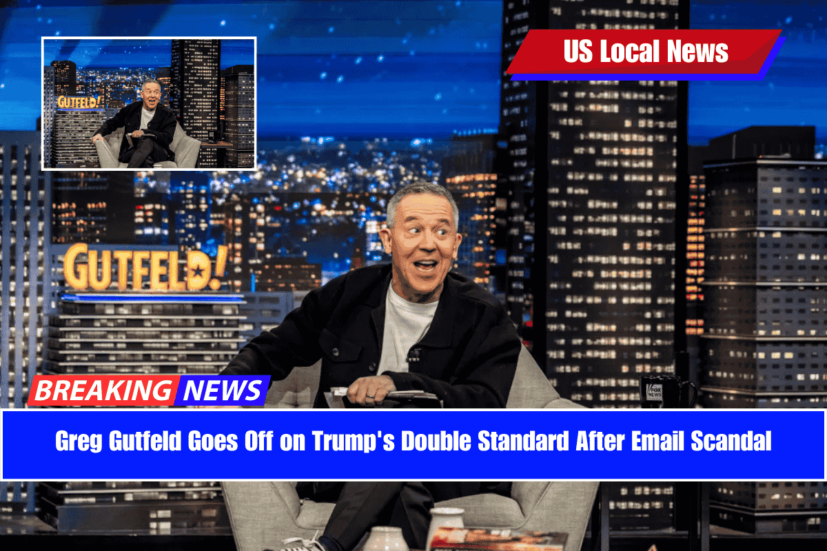 Greg Gutfeld Goes Off on Trump's Double Standard After Email Scandal