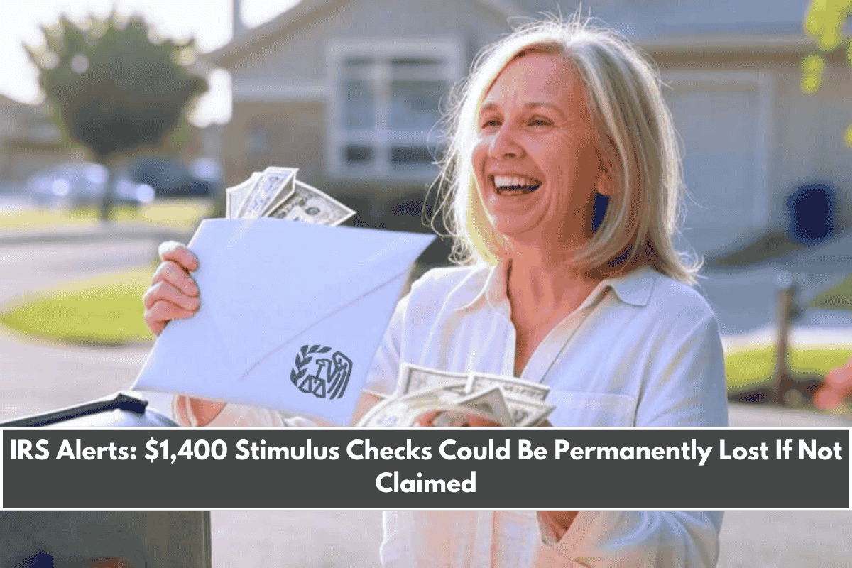 IRS Alerts $1,400 Stimulus Checks Could Be Permanently Lost If Not Claimed