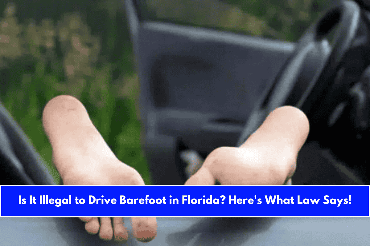 Is It Illegal to Drive Barefoot in Florida Here's What Law Says!