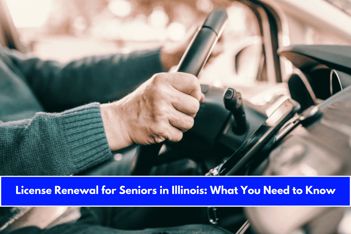 License Renewal for Seniors in Illinois What You Need to Know