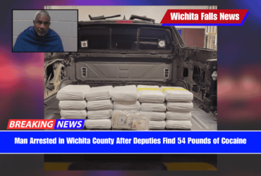 Man Arrested in Wichita County After Deputies Find 54 Pounds of Cocaine