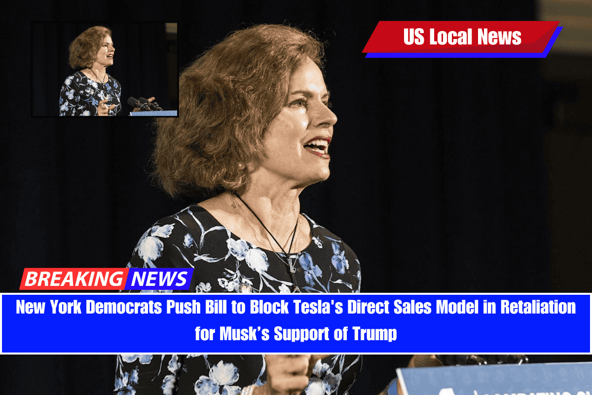 New York Democrats Push Bill to Block Tesla's Direct Sales Model in Retaliation for Musk’s Support of Trump