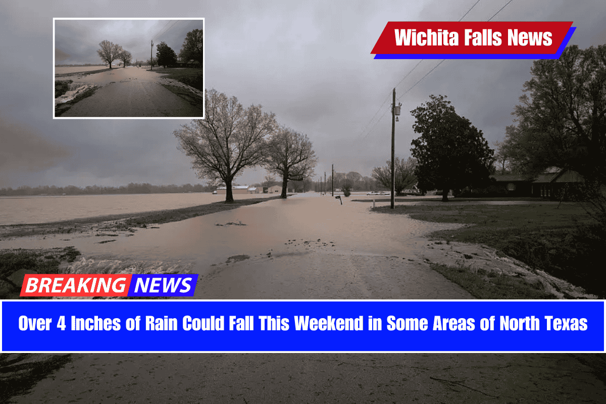 Over 4 Inches of Rain Could Fall This Weekend in Some Areas of North Texas