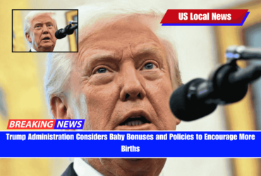 Trump Administration Considers Baby Bonuses and Policies to Encourage More Births