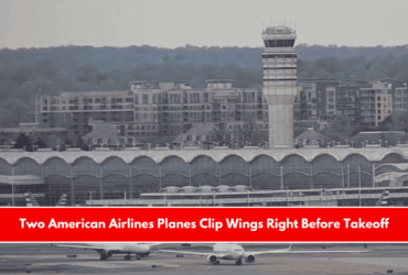Two American Airlines Planes Clip Wings Right Before Takeoff