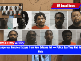 10 Dangerous Inmates Escape from New Orleans Jail — Police Say They Had Inside Help