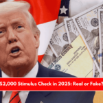 $2,000 Stimulus Check in 2025 Real or Fake